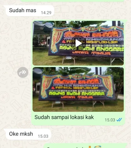 Pengiriman Papan Bunga Tanjung Duren