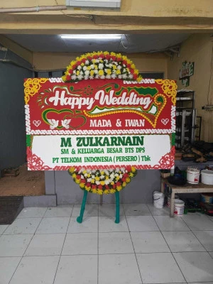 Papan Bunga di Tanjung Duren